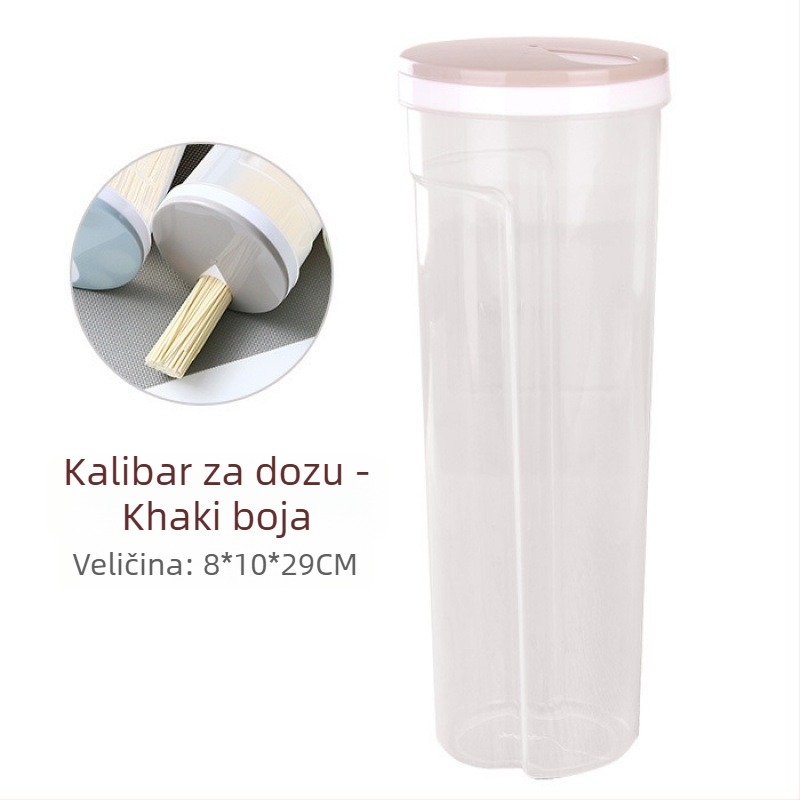 Crisper – plastična kuhinjska posuda, kapacitet 1–2 L, okrugli oblik, stil luksuza