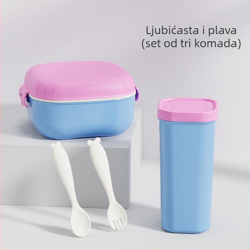 Kutija za obrok od prehrambenog polipropilena, mikrovalna sigurna, kvadratnog oblika, kapacitet 501–800 ml, paket od 48 kom.