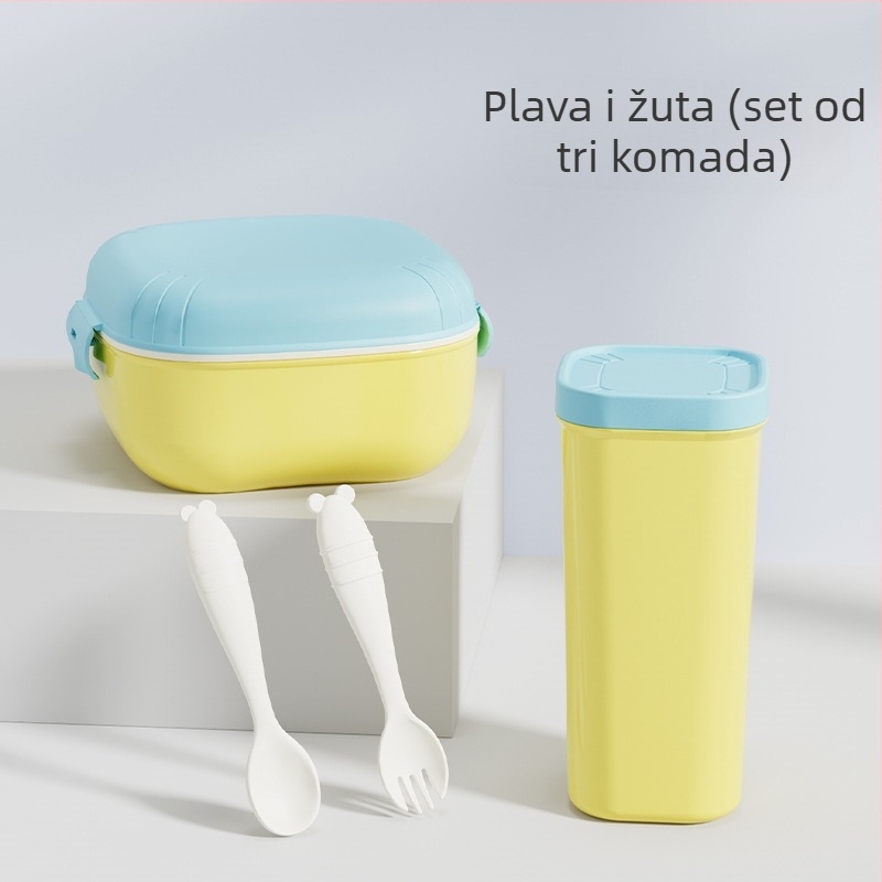 Kutija za obrok od prehrambenog polipropilena, mikrovalna sigurna, kvadratnog oblika, kapacitet 501–800 ml, paket od 48 kom.