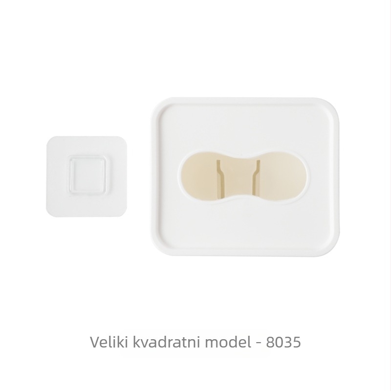 Zidna kutija za maske, PP plast, otporna na prašinu, kapacitet 1 L