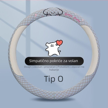 Kaiade Jastučići za sigurnosni pojas od pamuka i lana, s motivom crtani štene, udobnost u svim sezonama