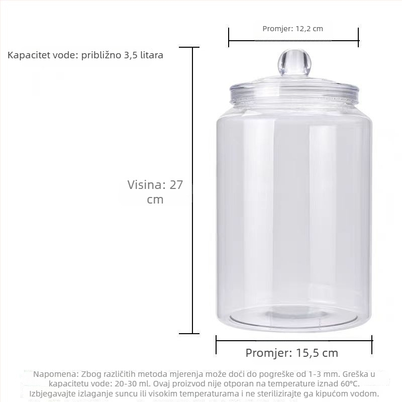 Plastična kutija za čuvanje hrane, koreanskog stila
