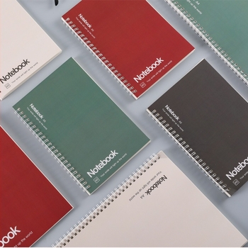 Bilježnica s release paper, vezanje s otvorenim listovima, papir 115–120 g/m², 50–100 stranica, kreativni stil