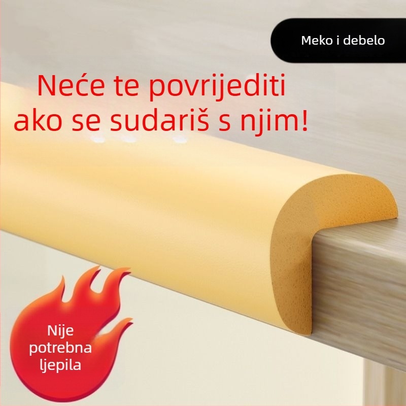 Zaštitna traka za kut dječjeg stola, bez ljepila, pakiranje 90 komada, marka Other, regularni bar kod