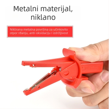 Krokodilska klipsa za banana konektor, model KSY-806, kućište od najlona