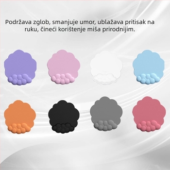 Cloud podloga za miš s narukvicom – koža, jednostrana, protuklizna