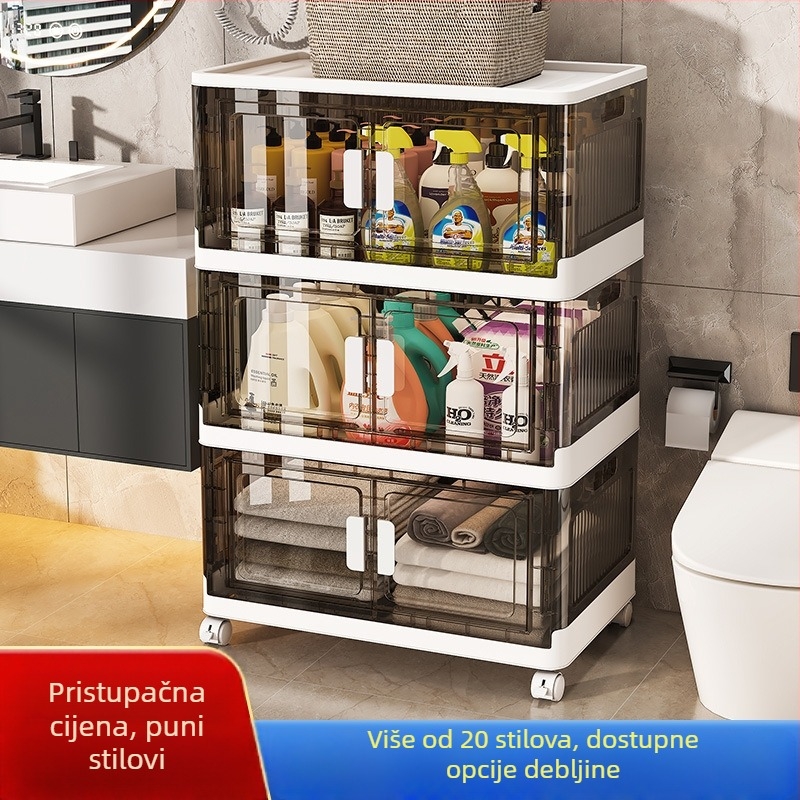 50-70 cm široka plastična kutija za pohranu, organizator za kuhinju, kutija za grickalice i prostor za pohranu u spavaćoj sobi