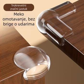 T-tip zaštitni kutovi za namještaj — mekani jastučići za ublažavanje udara, anti-sudaranje, Powerful Factory, pogodno za sve prostorije