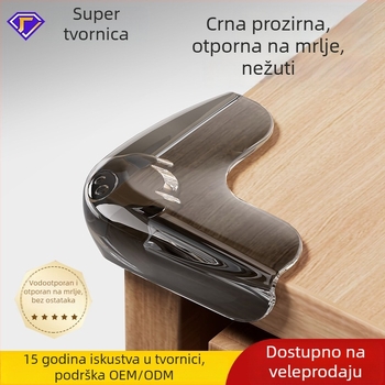 Airbag-stil zaštitnik za kut, samoljepljiv, dječja sigurnost, mekani premaz, nevidljiv kutni zaštitnik (Brand Shield dad, Oblik: pravi kut, Podrijetlo Taizhou, Pakiranje: 500)