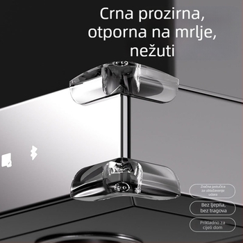 Airbag-stil zaštitnik za kut, samoljepljiv, dječja sigurnost, mekani premaz, nevidljiv kutni zaštitnik (Brand Shield dad, Oblik: pravi kut, Podrijetlo Taizhou, Pakiranje: 500)