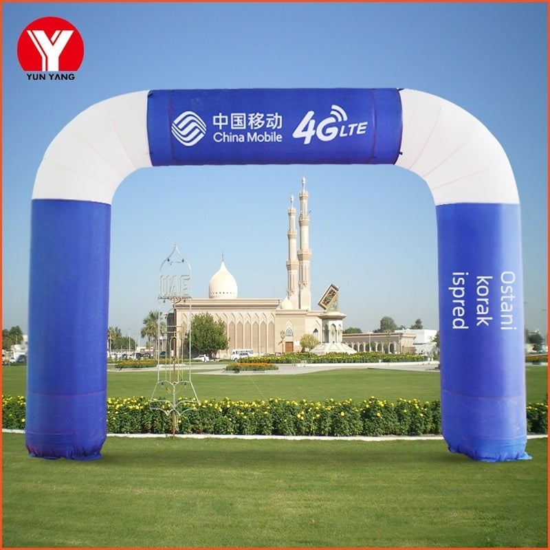 Vanjska napuhana arka za otvaranje trgovine, proslave i događaje — Oxford tkanina, pakiranje u vrećici, Yunyang brend, mogućnost prilagodbe