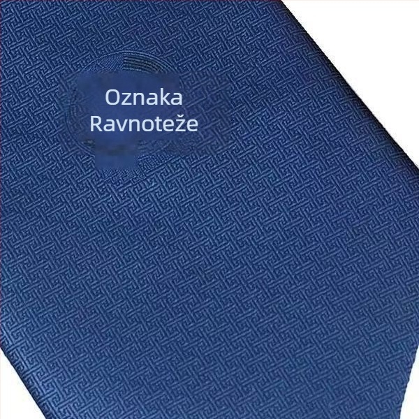 Kravata u francuskom preppy stilu s jacquard tkanjem, oblik strelice, unisex/admin, karirani uzorak, poliester vlakno