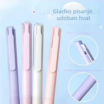 Molan Di gel olovka, ST vrh, neizbrisiva, plastično tijelo, klizno zatvaranje, za pisanje, crtanje i vježbanje pisanja