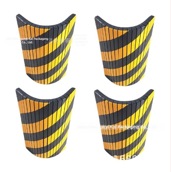 Zaštitni kut od EVA pjene za parkiralište sa reflektirajućom trakom – blok upozorenja, marka Fuyikai