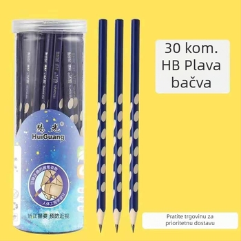 Drvena olovka za djecu s trokutastim gripom, 2B i HB, za crtanje