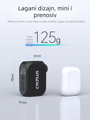 Ručna prijenosna mini pumpa za bicikl