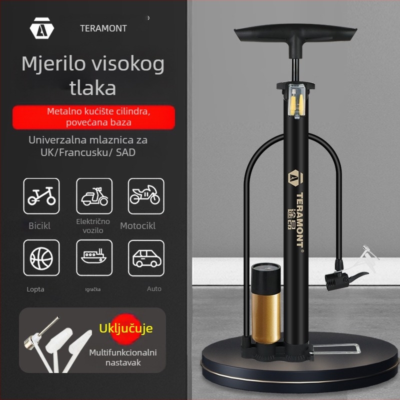 Jingding 38 ručna pumpa za bicikle, maksimalni tlak 160 psi