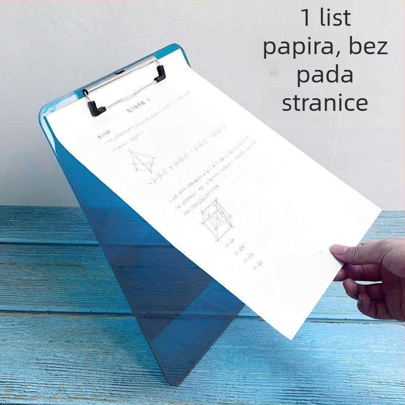 Snažni klip za dokumente i klip ploče; plastična konstrukcija; širina klipa 325; debljina ploče 0,3