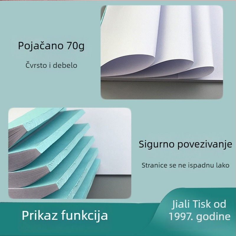 Blok za bilješke Easy to recover – Samoljepljivo: Ne; Materijal korice: dvostrano ljepivi papir; Oblik: kvadratni; Težina: 0.12 kg
