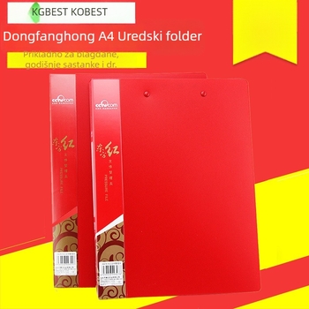 Kang Bai B3801/B3811 dokumentarna fascikla s jednim i dvostrukim klipsom, PP materijal, otisnuto logo, mogućnost prilagodbe obrade