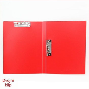 Kang Bai B3801/B3811 dokumentarna fascikla s jednim i dvostrukim klipsom, PP materijal, otisnuto logo, mogućnost prilagodbe obrade