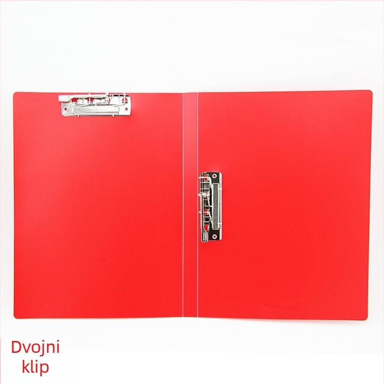 Kang Bai B3801/B3811 dokumentarna fascikla s jednim i dvostrukim klipsom, PP materijal, otisnuto logo, mogućnost prilagodbe obrade