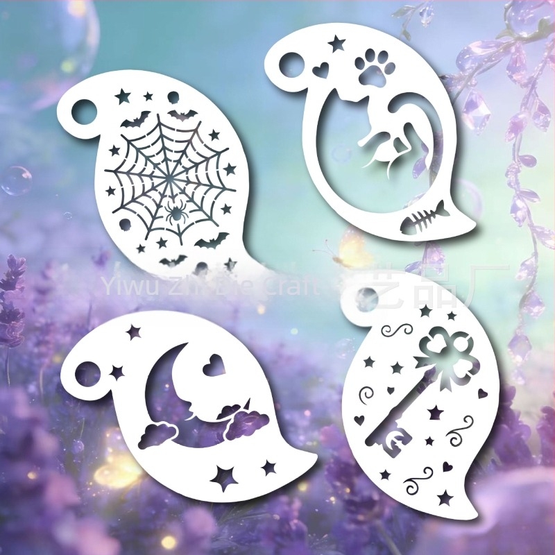 Dječji DIY šablona za crtanje s prorezima, PET materijal, model SJX-189, Yiwu City Purple Butterfly Crafts Factory