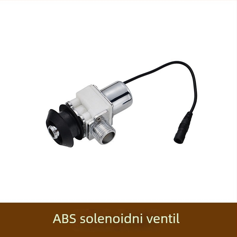 Senzorski ventil za ispiranje urinarnika s elektromagnetom, kutijom baterija i 6V transformatorom, bakrena konstrukcija, CHZJYITE