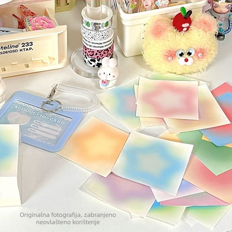 Bilježnica-blok kapaciteta 400 listova, odtrgavanje, bez ljepila, kvadratnog oblika