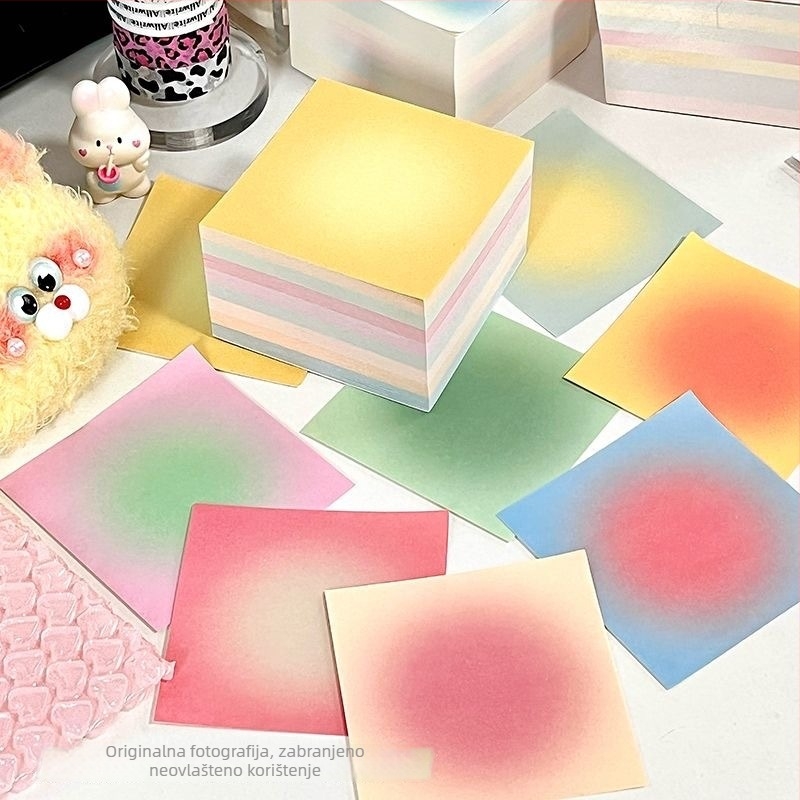 Bilježnica-blok kapaciteta 400 listova, odtrgavanje, bez ljepila, kvadratnog oblika