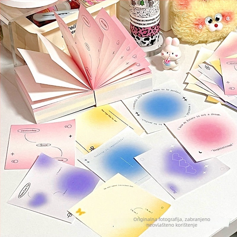 Bilježnica-blok kapaciteta 400 listova, odtrgavanje, bez ljepila, kvadratnog oblika