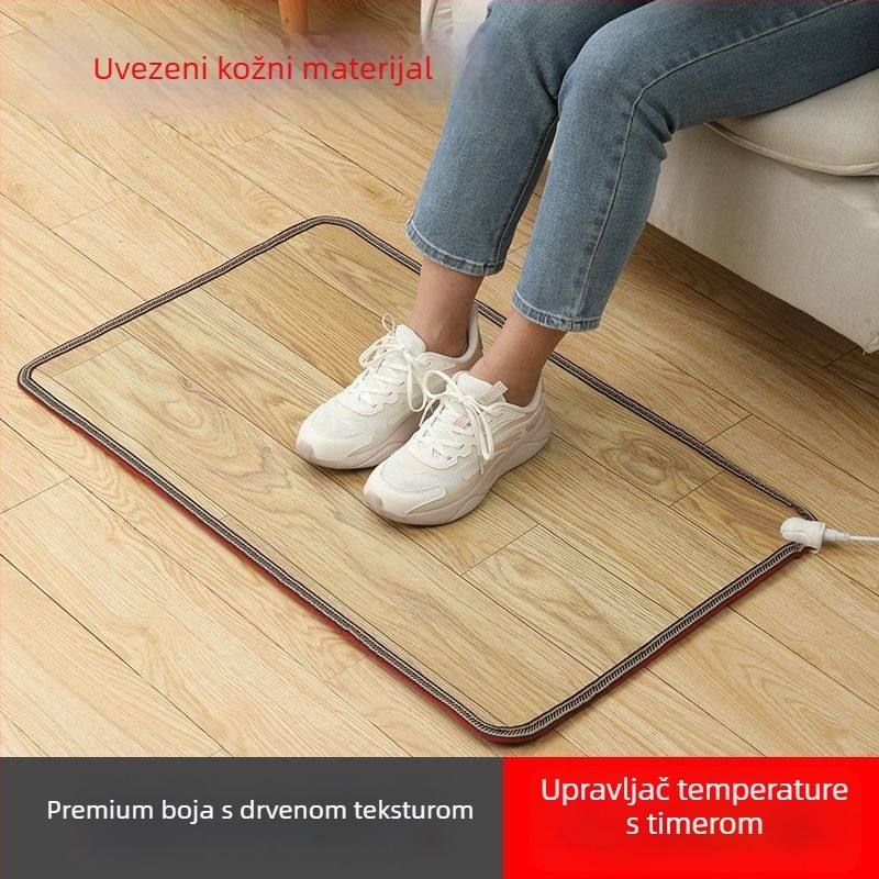 Uredska podloga za grijanje stopala s USB grijanjem, 50W, ispod radnog stola