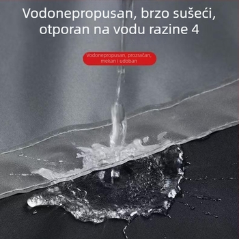 Jednodijelno kišno pončo od Oxford tkanine, debeli materijal, PVC vodootporni sloj, za odrasle, planinarenje na otvorenom