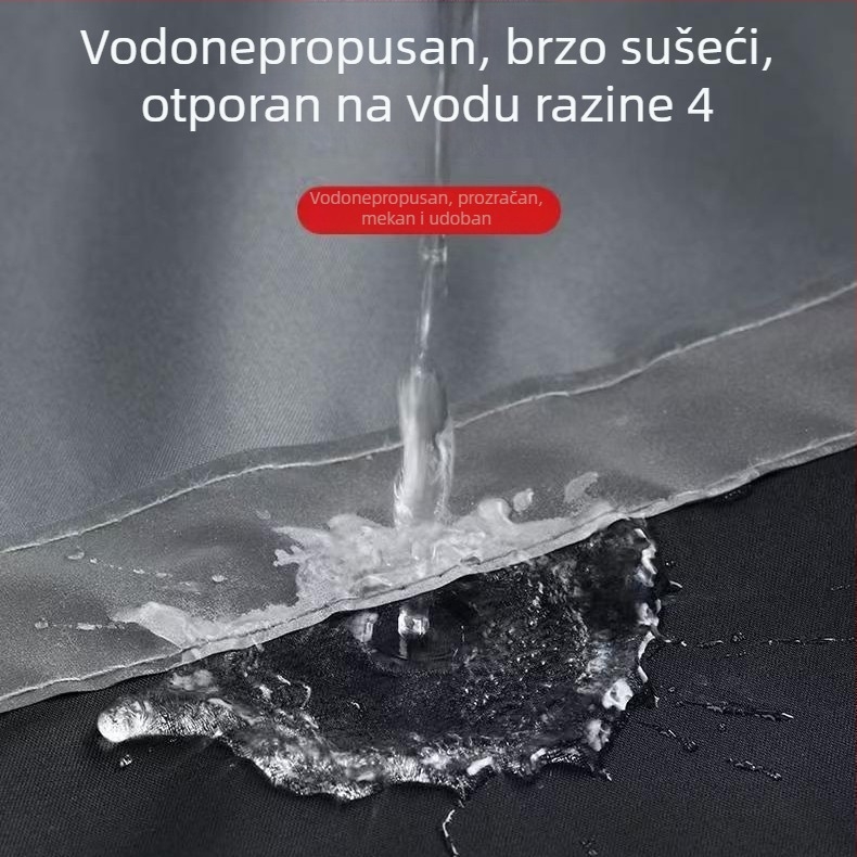 Jednodijelno kišno pončo od Oxford tkanine, debeli materijal, PVC vodootporni sloj, za odrasle, planinarenje na otvorenom