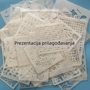 PET šablona za crtanje za DIY grafite – šablona za prskanje za dječje crteže (Materijal: PET; Uvoz: Ne; IP Odobrenje: Ne; Glavno tržište: Ostalo)