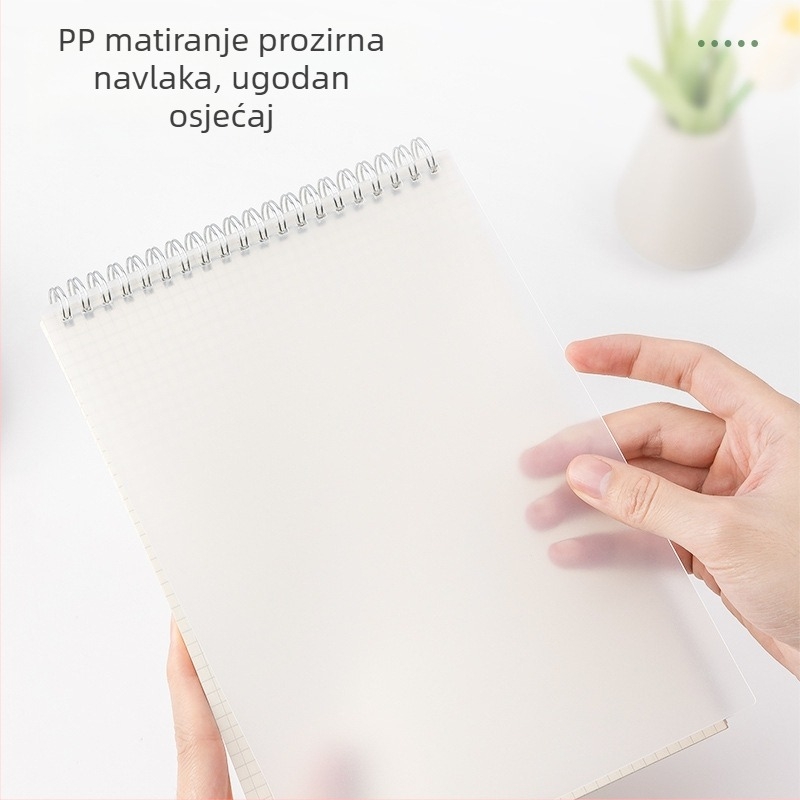 Deli Spiralni notes LPB580, unutarnji papir od drvene pulpe, 70 g/m², 50–100 stranica