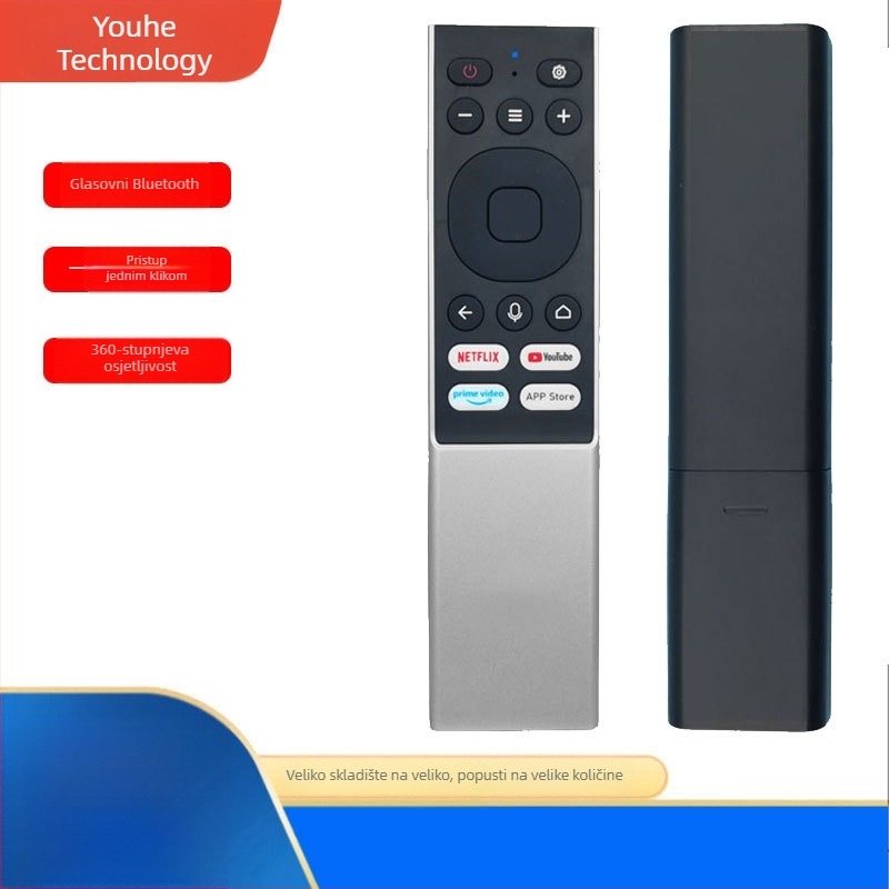 Univerzalni daljinski upravljač s 16 tipkami Bluetooth za projektor s glasovnim upravljanjem, IR upravljanje za TV i pojačalo – novi model