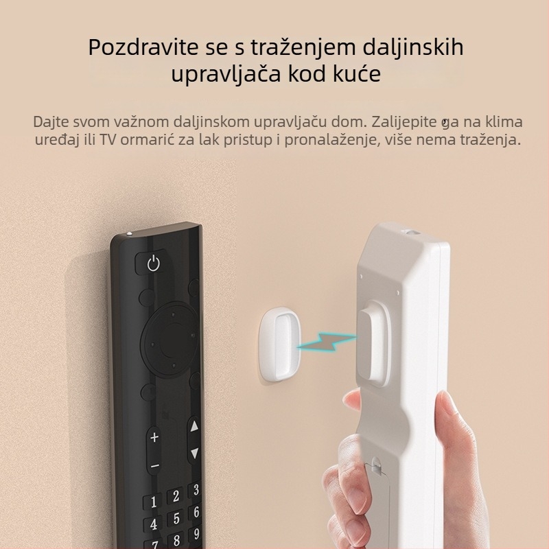 Ljepljivi vješak – jedini vješak, moderan minimalistički dizajn, plastika, nosivost do 1 kg