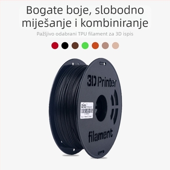 Filament TPU za 3D ispis – okrugli oblik, TPU materijal
