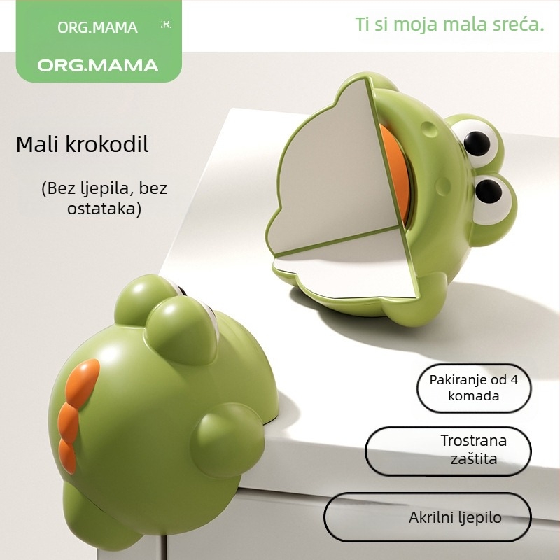 Org.mama / Mama Fruit dječji zaštitnik kutova stola s karikaturnim dizajnom – poseban oblik, zaštita od udara
