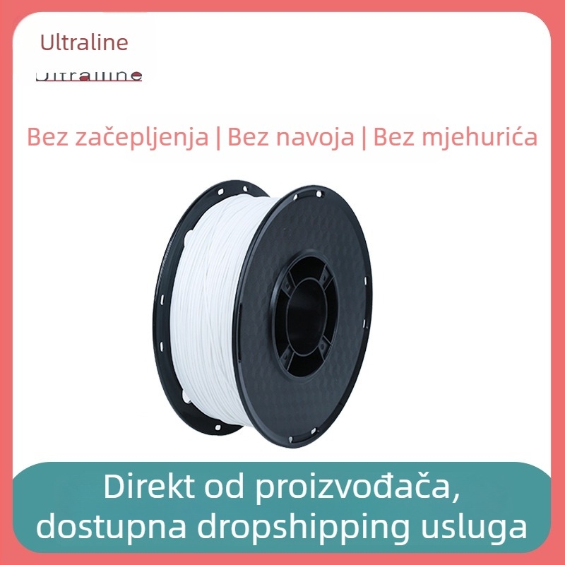 PC 3D filament za tiskanje, pravokutni presjek, diskasti oblik, 1 kg, otporan na visoke temperature