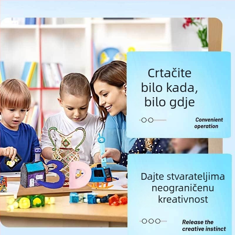 3D filament za printanje PLA/PCL smjesa, visoka čvrstoća, ekološki materijal, točnost ispisa 0.01 mm