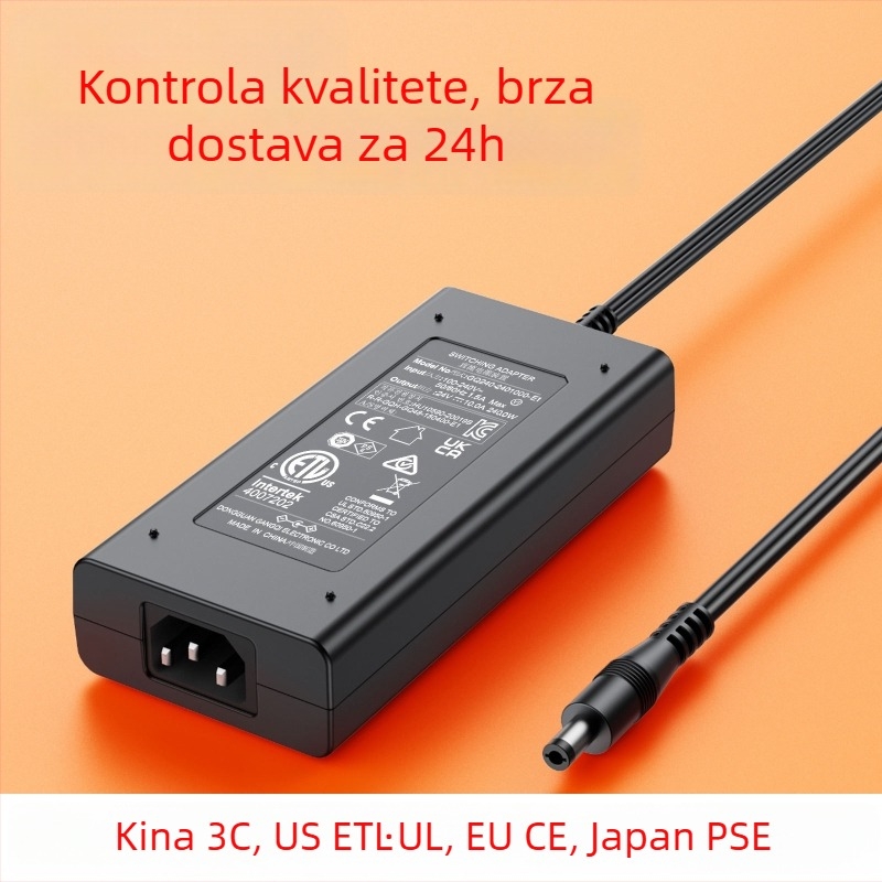 Napajni adapter Gangqi GQ240-2401000-E1 s zaštitom od preopterećenja, težina 600 g