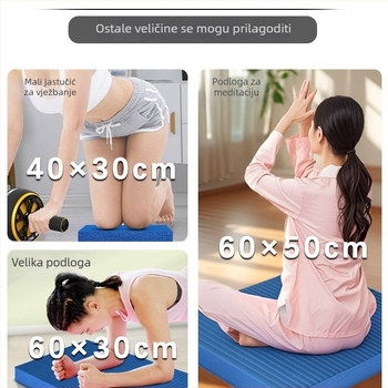 Joga podloga – protuklizna, apsorpcija udaraca, trening za inverziju; debljina 8/20/30/40 mm