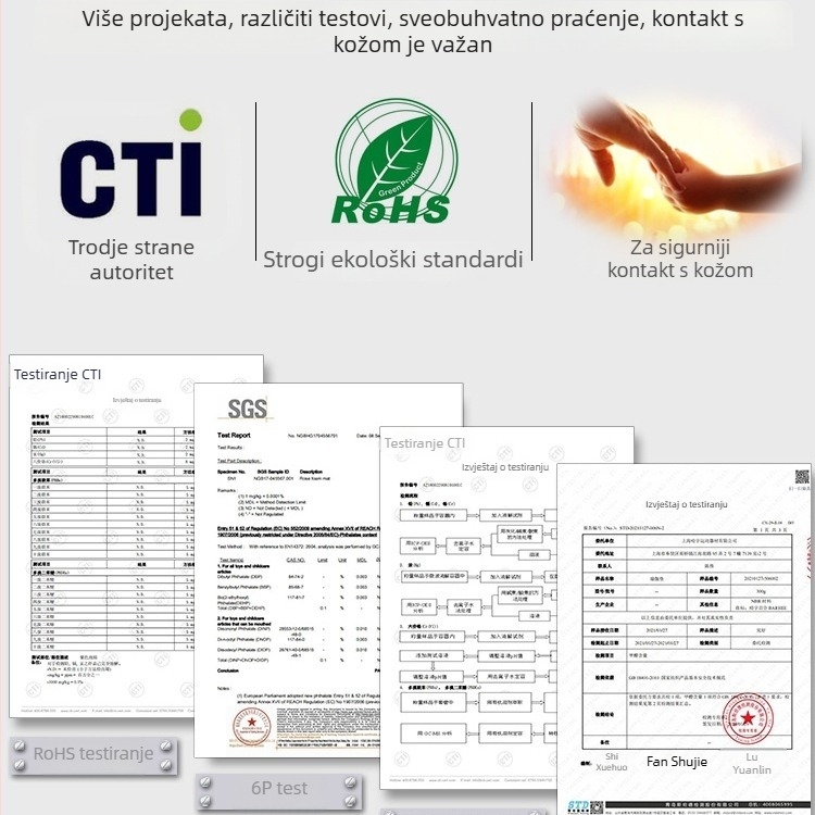 Joga podloga – protuklizna, apsorpcija udaraca, trening za inverziju; debljina 8/20/30/40 mm