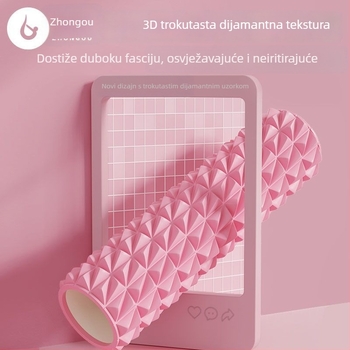 Joga kolona Dijamant Drugo Generacije Prazna Os Masažni valjak s pjenom Prijenosno