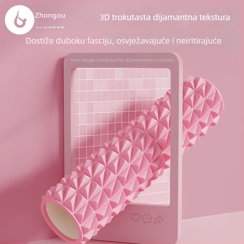 Joga kolona Dijamant Drugo Generacije Prazna Os Masažni valjak s pjenom Prijenosno