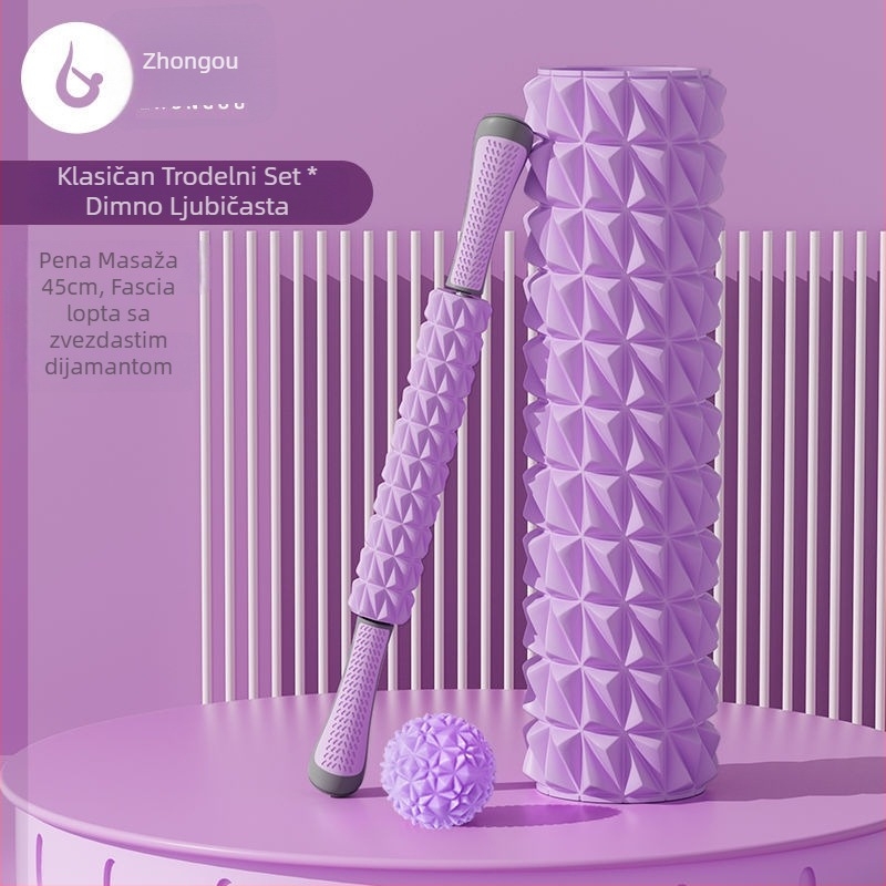 Joga kolona Dijamant Drugo Generacije Prazna Os Masažni valjak s pjenom Prijenosno