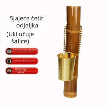 Vodena lula od Burl drveta, Novi kineski stil, Model AL1009969941, 50 komada u kutiji