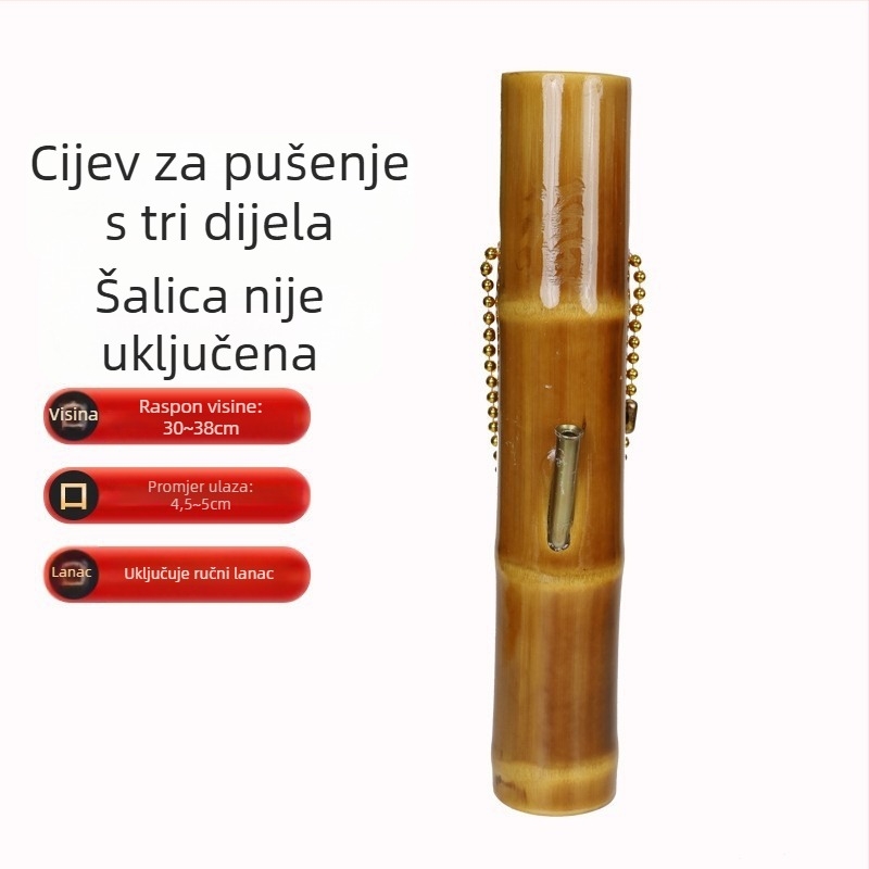 Vodena lula od Burl drveta, Novi kineski stil, Model AL1009969941, 50 komada u kutiji